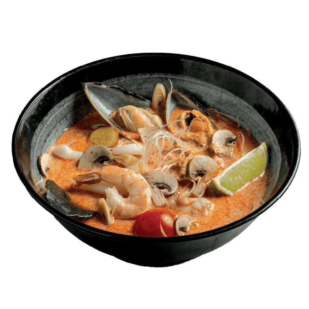 Tom Yum Meeresfrüchte